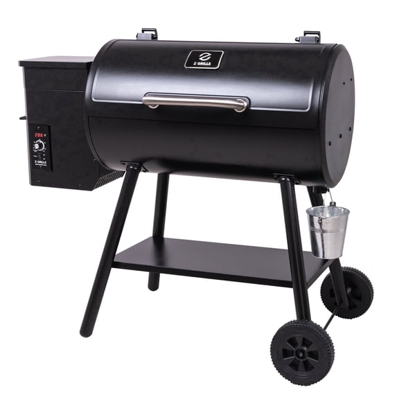 Z GRILLS BBQ Master Wood Pellet Grill & Smoker 8 in 1 Grill Auto Temperature Control, 567 sq.in Cooking Area for Outdoor Cooking