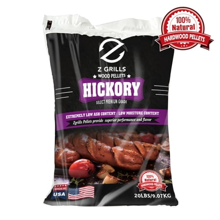 Z Grills Hickory Wood Pellets 20 lbs.