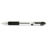 Z-Grip Medium 1 millimeter Retractable Ballpoint Pen - Black Ink/Clear/Black Barrel (1-Dozen)