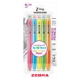 thumbnail image 1 of Zebra Pen Z-Grip Medium Point Mechanical Pencils, Assorted Neon Colors, 0.7mm, 5 Count, 1 of 2