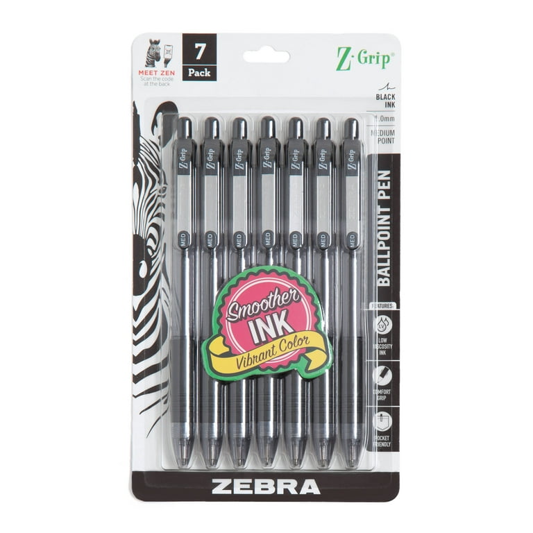 Amazon.com: Zebra Pen Z-Grip Retractable Ballpoint Pen, Fine