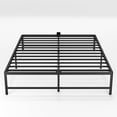 thumbnail image 1 of Z-HOM King Size Metal Platform Bed Frame with 13'' Large Under Bed Storage Space, Easy Assembly, Black, 1 of 8