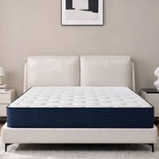 Z-Hom 10 Inch Queen Size Mattress, Hybrid Queen Mattress with Pocket Spring, Pressure Relief & Motion Isolation, Medium Firm, Bed Mattress in a Box, 80"L x 60"W x 10"H