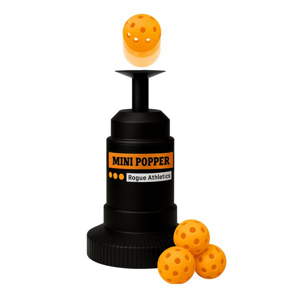 A - Z Industries The Original Baseball Mini Popper - Batting Machine for Hitting Practice Without a Pitcher - (3 Mini Balls Included) - for Ages 14 & Under