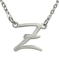 thumbnail image 1 of Z Initial Monogram Necklace Silver Jewelry for Womens Mother Gifts, 1 of 3