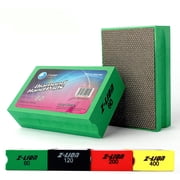 Z-LION Diamond Hand Polishing Pads Electroplated Diamond Tools Pad Sanding block For Grante MarbIe Stone Glass 200 Grit