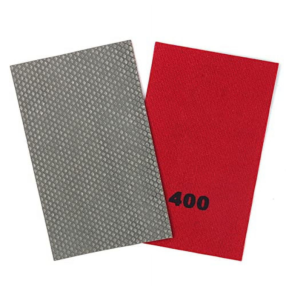 ZLION Diamond Sandpaper Electroplated Polishing Sheet Abrasive Sanding Paper Grit 400 for Glass