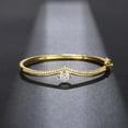 thumbnail image 1 of Z.LP Arc Band Silver Bracelet, 1 of 7
