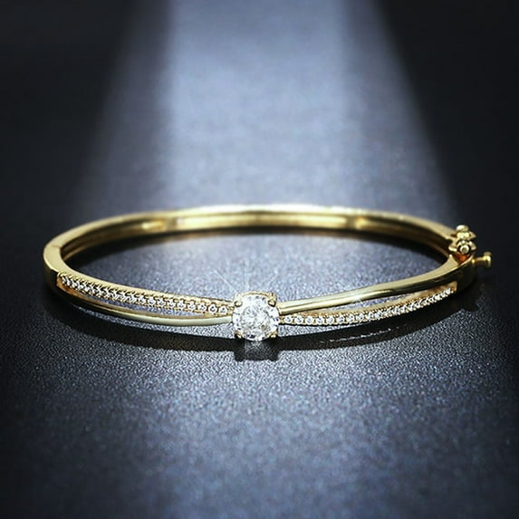 Z.LP Gold Bracelet with Diamonds