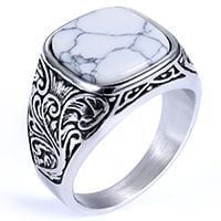 Z.LP Tiger's Eye White, Ring, Size: 11