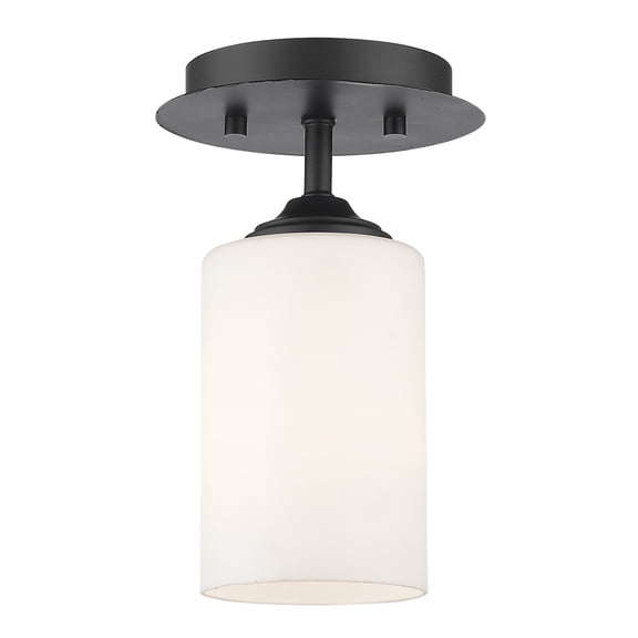 1 Light Flush Mount Light 435F1-BRZ