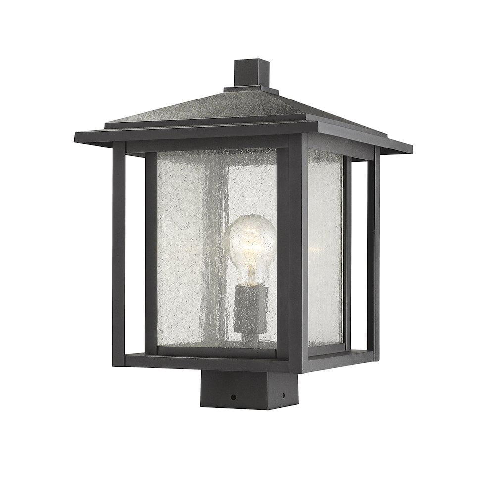Aspen 1 Light Outdoor Post Mount Fixture