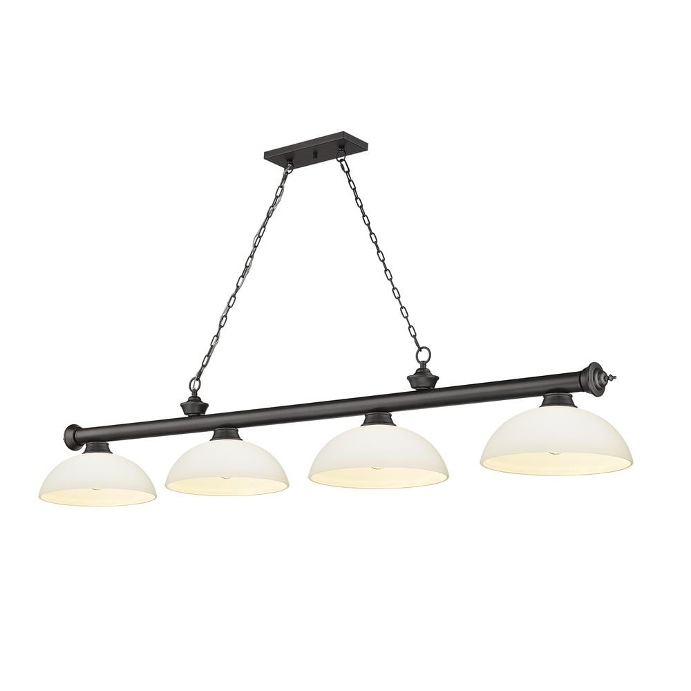 597PHM-BK-Z-Lite-Laurent - 1 Light Outdoor Post Mount Light with Opal Glass In Modern Style-11.5 Inches Tall and 8 Inches Wide