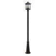 thumbnail image 1 of Z-Lite Portland 1 Light Outdoor Post Light in Black, 1 of 2