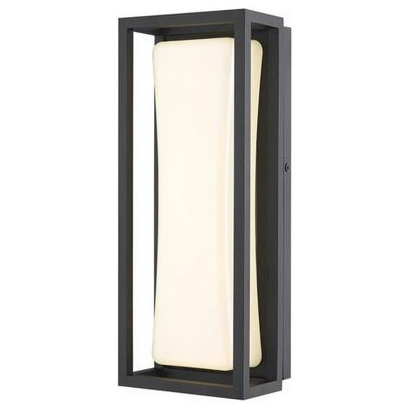 Z-Lite 1 Light Outdoor Wall Sconce; Black