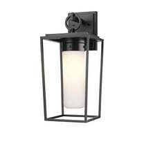 Z-Lite 1 Light Outdoor Wall Sconce in Black