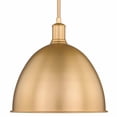 thumbnail image 1 of 4500P12-CB-Z-Lite-Sawyer - 1 Light Pendant In Industrial Style-12.5 Inches Tall and 12.5 Inches Wide-Classic Brass Finish, 1 of 7