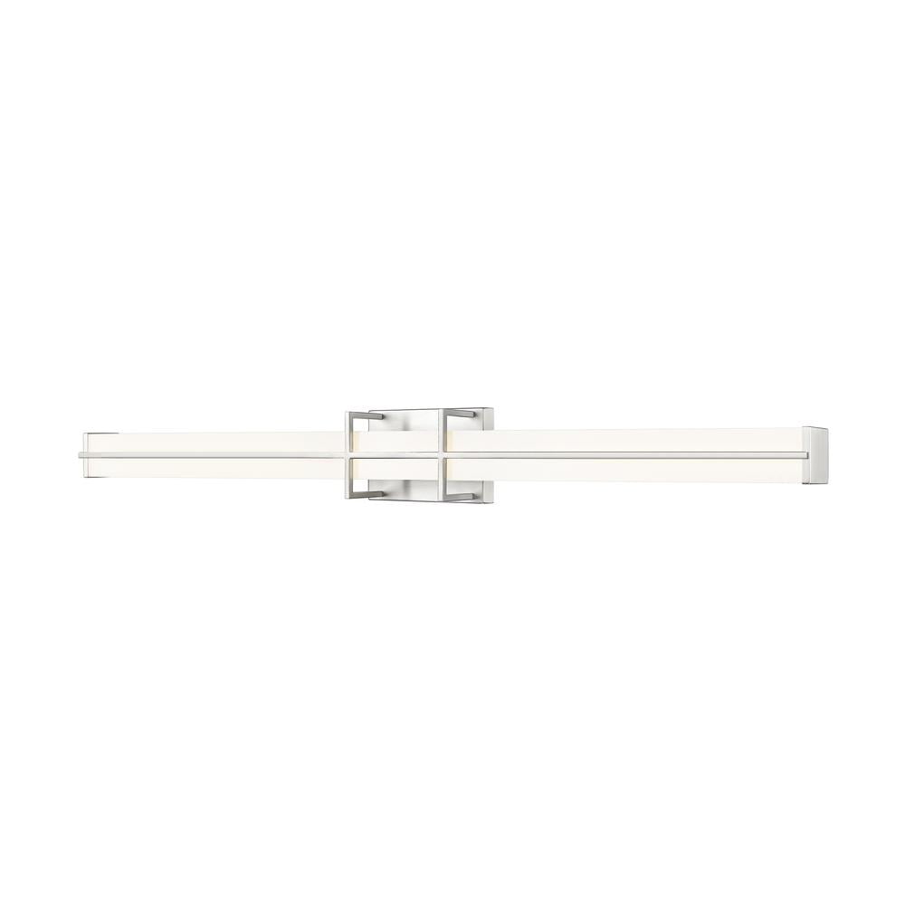Brushed Nickel Globe Pendant with White Glass Shade