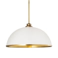 thumbnail image 1 of 1004P20-MW-RB-Z-Lite-Landry - 1 Light Pendant In Transitional Style-10 Inches Tall and 20 Inches Wide, 1 of 7
