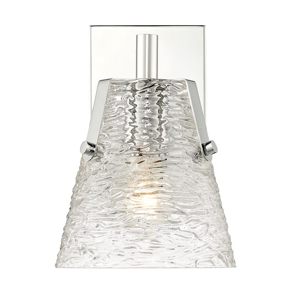 1101-1S-CH-Z-Lite-Analia - 1 Light Wall Sconce In Modern Style-9.25 Inches Tall and 6.5 Inches Wide-Chrome Finish