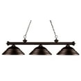 thumbnail image 1 of Z-Lite 100703-S Riviera 3 Light 55" Wide Billiard Chandelier, 1 of 2