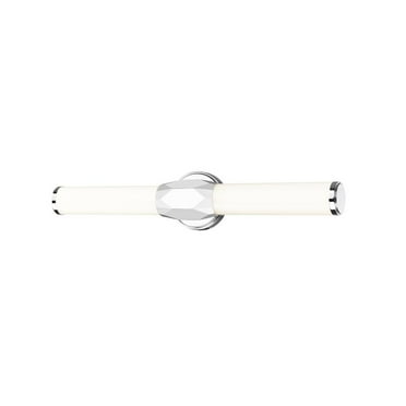 1010-25W-CH-LED-Z-Lite-Cooper - 25W 1 LED Bath Vanity In Modern Style-4.75 Inches Tall and 25 Inches Wide-Chrome Finish