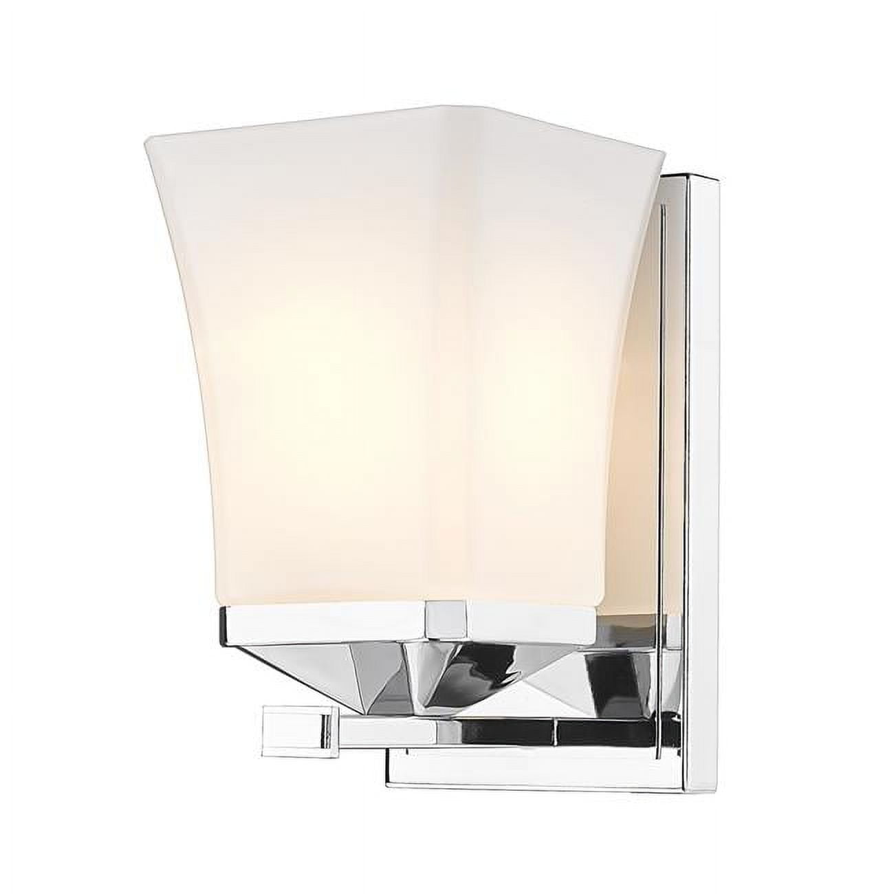 その他 Yuchama Zlite 6000-1S-CH Aideen 1 Light Wall Sconce in Chrome with