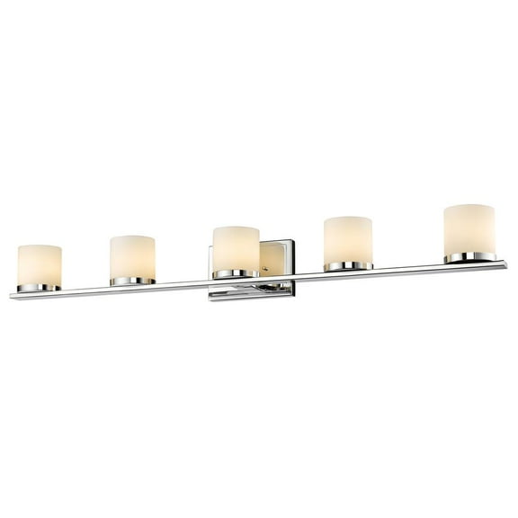 5 Light Semi-Flush Mount In Mid-Century Modern Style-8.25 Inches Tall And 52 Inches Wide Z-Lite 1942-5Sf-Mb