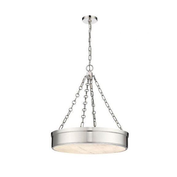 Z-Lite 1944P22-Led Anders 3 Light 22" Wide Led Pendant - Nickel