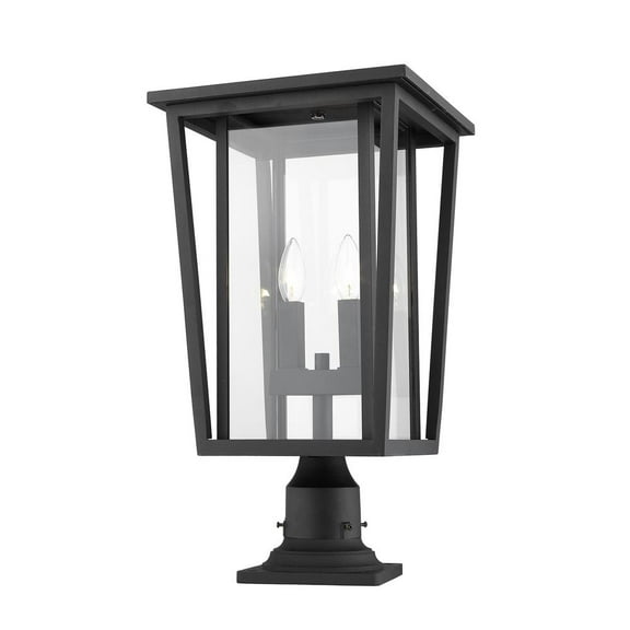 Z-Lite 2 Light Outdoor Pier Mounted Fixture