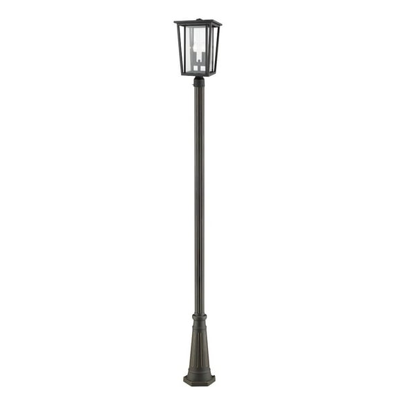 Z-Lite 2 Light Outdoor Post Mounted Fixture
