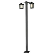 Z-Lite 2 Light Outdoor Post Mounted Fixture