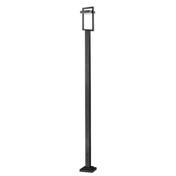 Z-Lite 2 Light Outdoor Wall Sconce in Black
