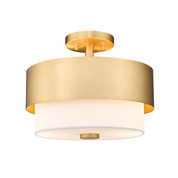 Z-Lite 2 Light Semi Flush Mount