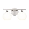 thumbnail image 1 of 1100-2V-BN-Z-Lite-Neoma - 2 Light Bath Vanity In Modern Style-7.25 Inches Tall and 13.5 Inches Wide-Brushed Nickel Finish, 1 of 7