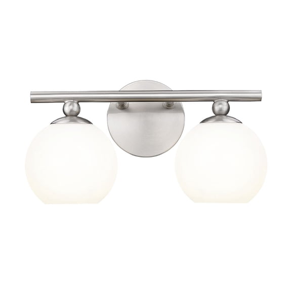 1100-2V-BN-Z-Lite-Neoma - 2 Light Bath Vanity In Modern Style-7.25 Inches Tall and 13.5 Inches Wide-Brushed Nickel Finish