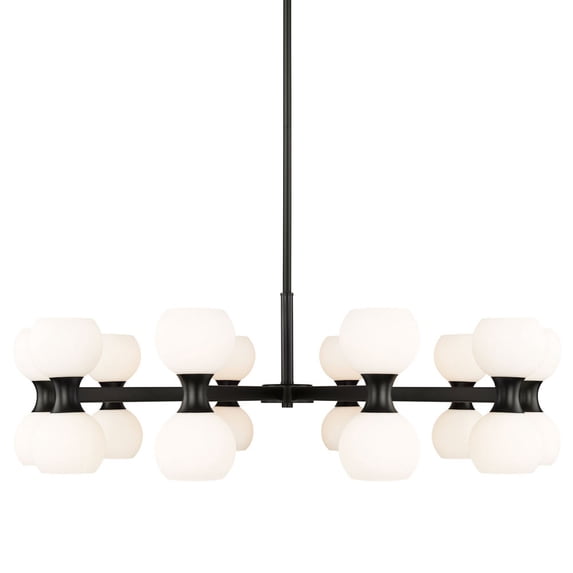 Z-Lite 494-20 Artemis 20 Light 42" Wide Chandelier - Black