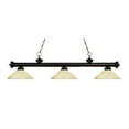 thumbnail image 1 of Z-Lite Riviera 3 Light Billiard Light in Bronze, 1 of 2