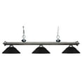 thumbnail image 1 of Z-Lite 200-3GM-SMB- 3 Light Billiard Light Gun Metal Steel Metal, 1 of 2