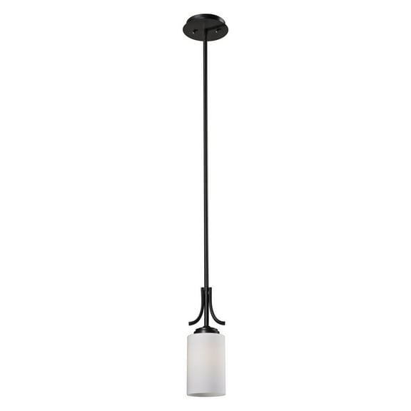 Z-Lite 1 Light Mini Pendant Bronze