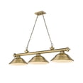 thumbnail image 1 of 2306-3RB-SRB-Z-Lite-Cordon - 3 Light Billiard In Traditional and Classical Style-13.75 Inches Tall and 14 Inches Wide, 1 of 7