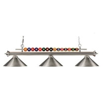 3 Light Billiard Light 170BN-MBN
