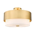 thumbnail image 1 of Z-Lite 3 Light Semi Flush Mount, 1 of 8