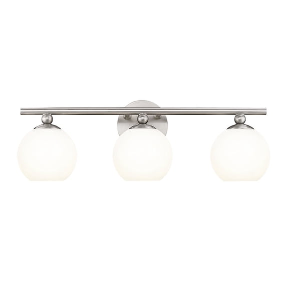 1100-3V-BN-Z-Lite-Neoma - 3 Light Bath Vanity In Modern Style-7.25 Inches Tall and 21.75 Inches Wide-Brushed Nickel Finish