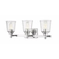 thumbnail image 1 of 464-3V-CH-Z-Lite-Bohin - 3 Light Bath Vanity In Contemporary Style-8.5 Inches Tall and 24 Inches Wide, 1 of 5