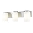 thumbnail image 1 of Z-Lite Burk 3 Light Vanity, Brushed Nickel, 1 of 8