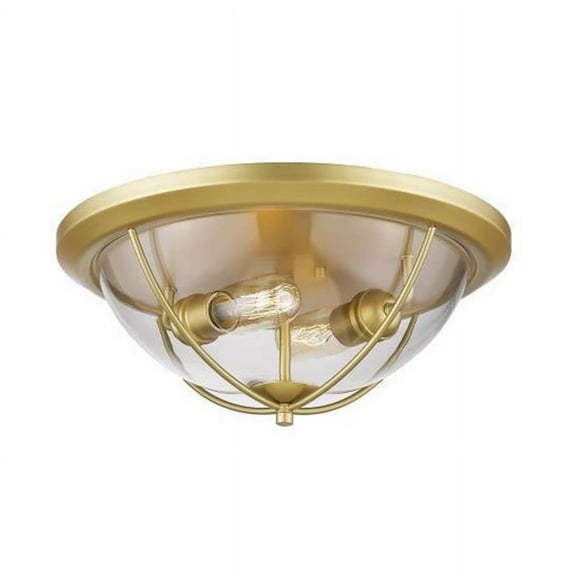 Persis Light Flush Mount-Finish:Satin Gold