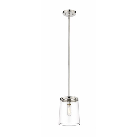 1 Light Mini Pendant In Industrial Style-11 Inches Tall And 7.5 Inches Wide Z-Lite 3032Mp-Pn