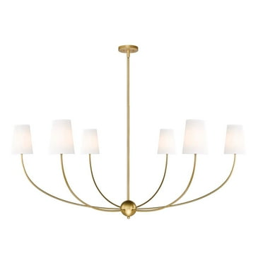 Z-Lite 3040-62 Shannon 6 Light 62" Wide Chandelier - Brass