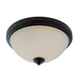 thumbnail image 1 of Z-Lite 314F3 Chelsey 3 Light Flushmount Ceiling Fixture - Bronze, 1 of 3
